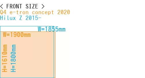 #Q4 e-tron concept 2020 + Hilux Z 2015-